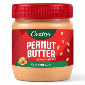 COZINA CREAMY PEANUT BUTTER 340GM