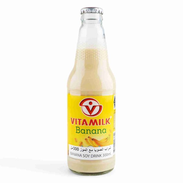 VITAMILK SOY MILK 300ML BANANA