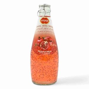 PRAN BASIL SEED DRINK POMEGRANATE 290 ML