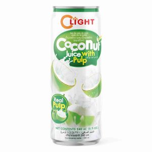 C LIGHT COCONUT WATER WITH PULP 240 ML