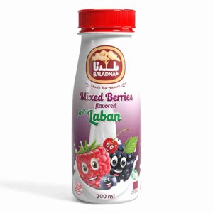 BALADNA MIXED BERRY FLAVOURED LABAN 200 ML