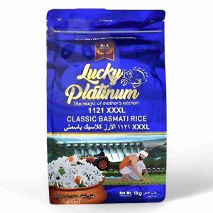 LUCKY PLATINUM 1121 XXXL CLASSIC BASMATI RICE 1KG
