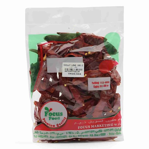 FOCUS CHILLI WHOLE LONG 100 G