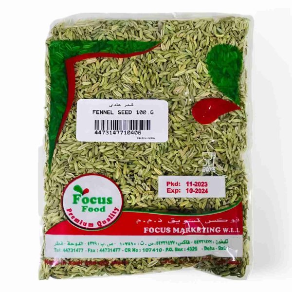 FOCUS FENNEL SEED 100 GM