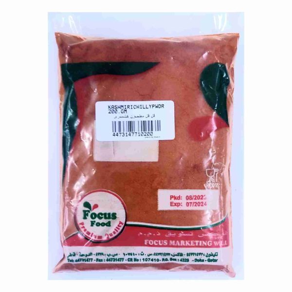 FOCUS CHILLI POWDER 200 GM