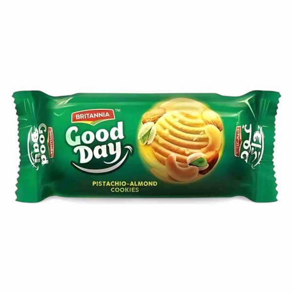 BRITANNIA GOOD DAY PISTACHIO ALMOND COOKIES 72 G