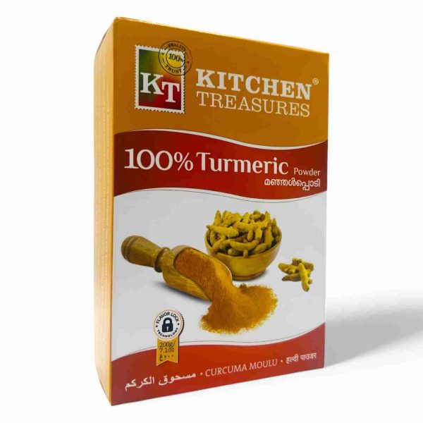 K/T TURMERIC POWDER 200 GM