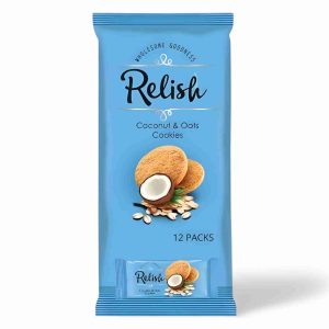 RELISH BISCUITS 42GM  COCONUT & OATS