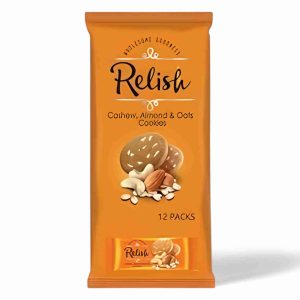 NABIL RELISH BISCUITS 42GM ALMOND & CASHEW