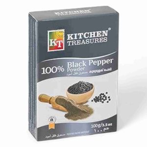 K/T BLACK PEPPAR POWDER 100GM