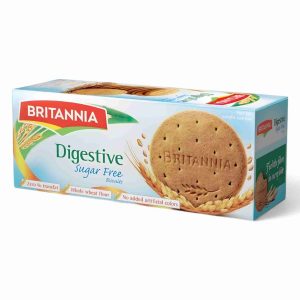BRITANNIA DIGESTIVE SUGAR FREEE BISCUIT 350GM