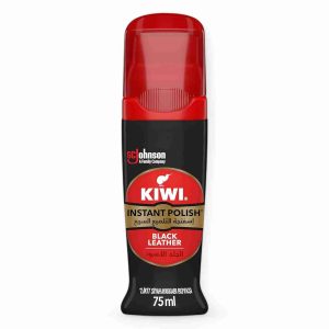 KIWI LIQ SHOE POLISH BLACK MENAPT 75 ML