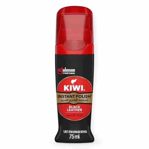 KIWI LIQ SHOE POLISH BLACK MENAPT 75 ML