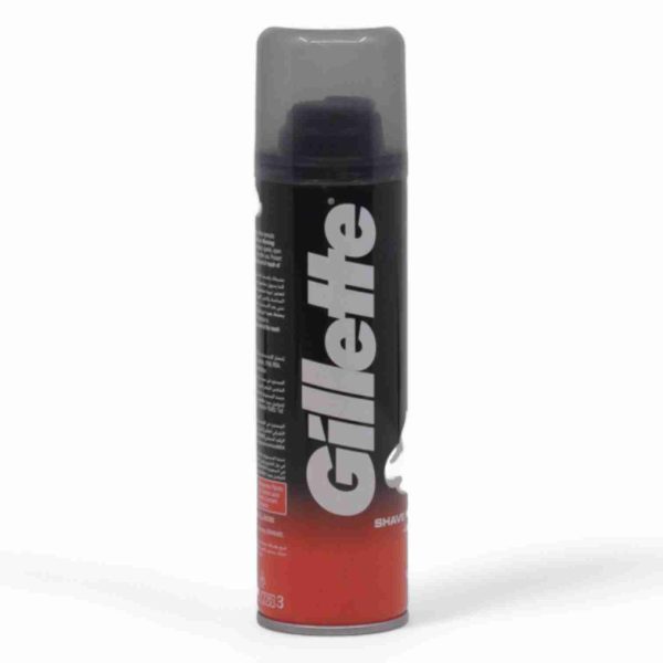 GILLETTE SHAVING FOAM 200ML REGULAR