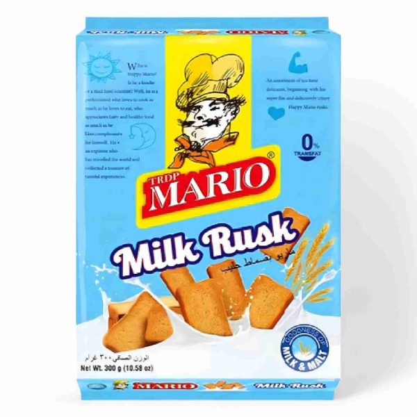 TRDP MARIO MILK RUSK 300 GM