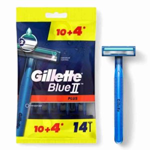 GILLETTE BLUE 2 PLUS 14 PCS PKT
