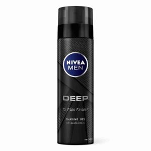 NIVEA MEN DEEP SHAVING GEL 200 ML BLACK CARBON 81789