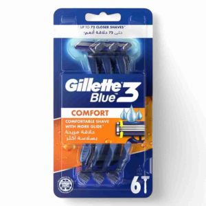 GILLETTE BLUE 3 COMFORT RAZOR 6PCS