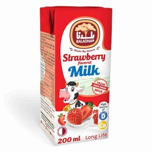 BALADNA UHT MILK STRAWBERRY 200 ML