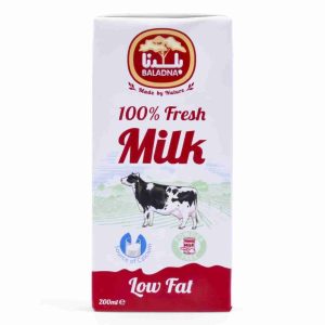 BALADNA LONG LIFE MILK 200 ML LOW FAT