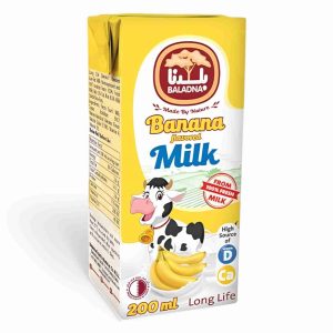 BALADNA UHT MILK BANANA 200 ML