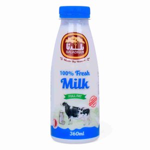 BALADNA FRESH MILK 360 ML FULL FAT