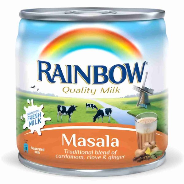 RAINBOW EVAPORATED MILK MILK MASALA 170GM
