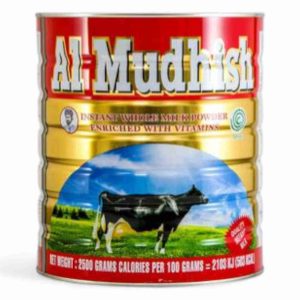 AL MUDHISH FULL CREAM MILK POWDER 900 GM TIN