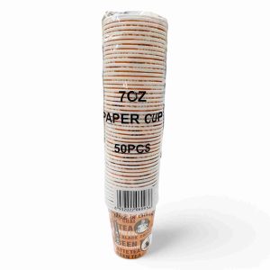 PAPER TEA CUP 7 OZ 50PCS