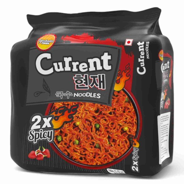 CURRENT 2X SPICY NOODLES 100 GM 5 PCS