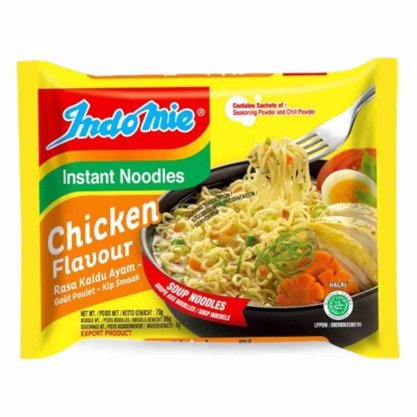 INDOMIE INSTANT NOODLES 70GM CHICKEN 5 PCS