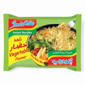 INDOMIE INSTANT NOODLES 75GM VEGETABLE 5 PCS