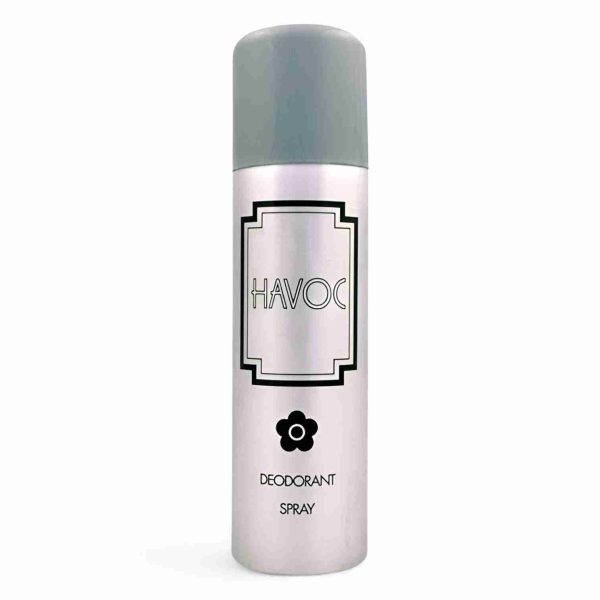 HAVOC DEODORANT BODY SPRAY 200ML SILVER