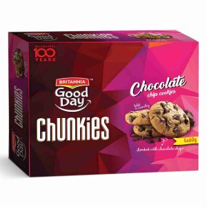 BRITANNIA GOOD DAY CHUNKIES 60 GM 6 PCS