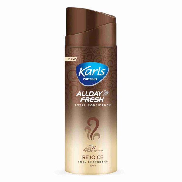 KARIS PREMIUM ALLDAY FRESH BODY SPRAY 200 ML REJOICE