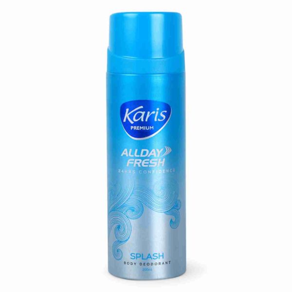 KARIS PREMIUM ALLDAY FRESH BODY SPRAY 200 ML SPLASH