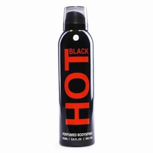 HOT BLACK BODY SPRAY 200 ML INTENSE