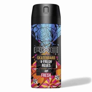 AXE DEODORANT BODY SPRAY 150ML SKATEBOARD & FRESH ROSES