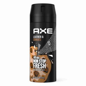 AXE DEODORANT BODY SPRAY 150ML LEATHER & COOKIES