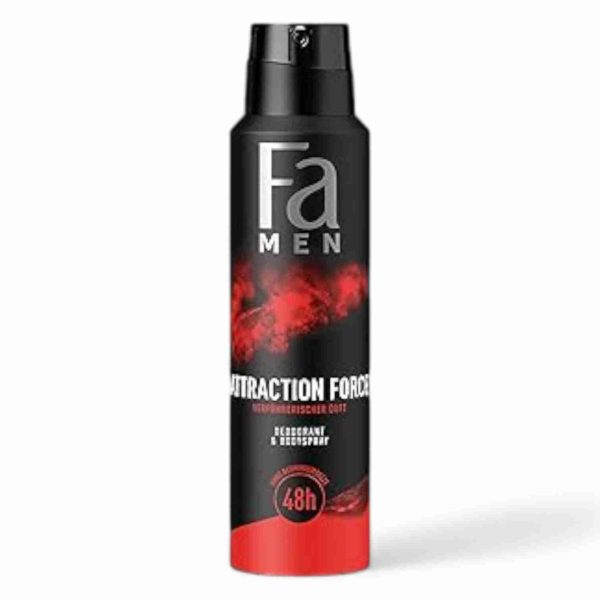 FA DEODORANT BODY SPRAY 150 ML MEN ATTRACTION FORCE