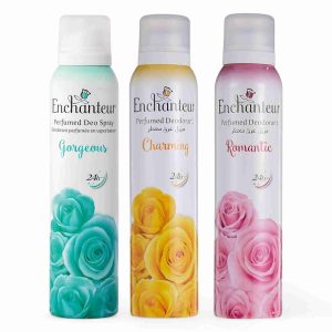 ENCHANTEUR  BODY MIST SPARY 150ML * 3PCS