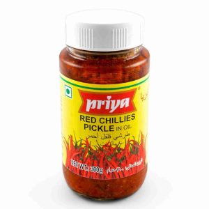 PRIYA RED CHILLIES PICKLE 300GM