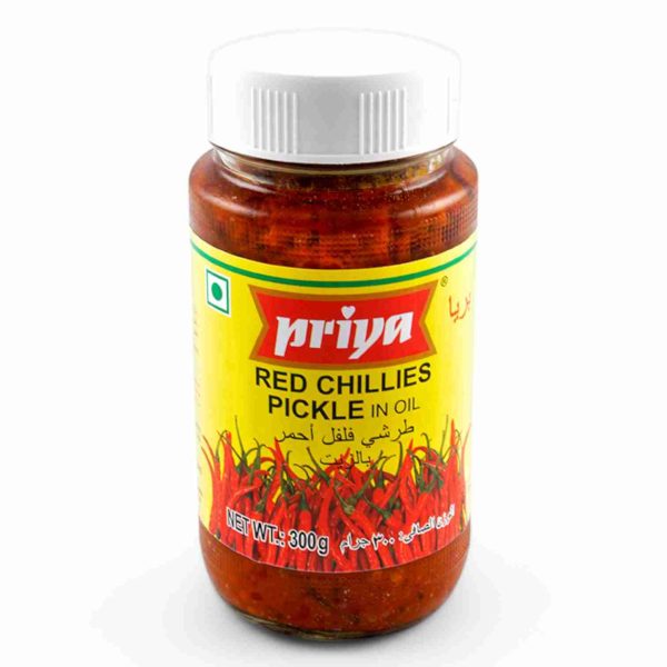 PRIYA RED CHILLIES PICKLE 300GM