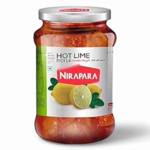 NIRAPARA HOT LIME PICKLE 400 GM