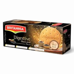 BRITANNIA DIGESTIVE BLACK SEED BISCUITS 350GM