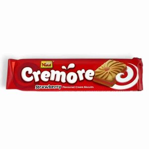 NABIL CREMORE STRAWBERRY FLVRD CREAM BISCUIT 82 GM