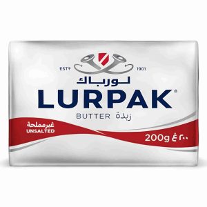 LURPAK BUTTER UNSALTED 200GM
