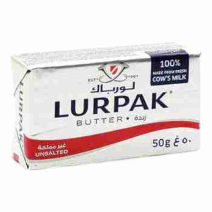 LURPAK BUTTER UNSALTED 50 GM