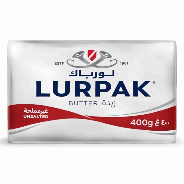 LURPAK BUTTER UNSALTED 400 GM