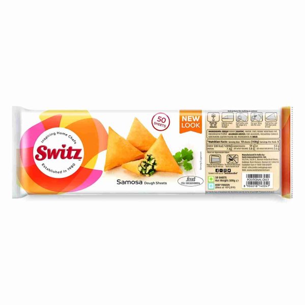 SWITZ SAMOSA DOUGH SHEETS 1 KG 100 PCS